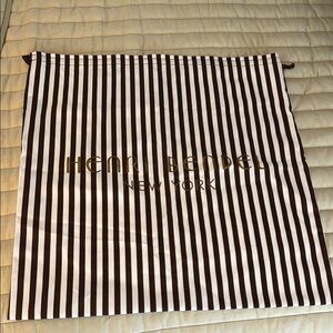 HENRI BENDEL DRAWSTRING DUST BAG